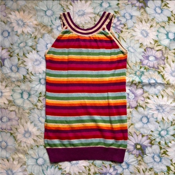 - hysteric glamour am fm rainbow knit tank top - - Picture 5 of 5